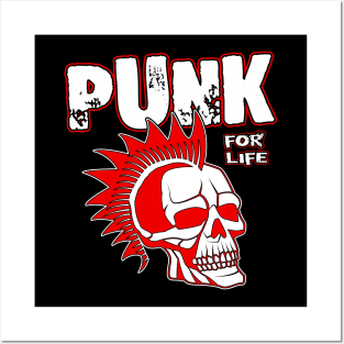 Punk fro life Posters and Art